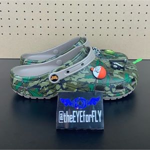 NEW CROCS x Luke Combs Classic Clog Mossy Oak LIMITED EDITION